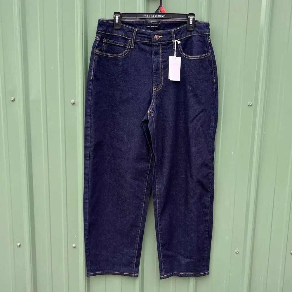 Women’s Barrel Leg Denim Jeans Pants Size 10